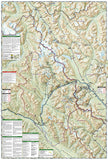 Banff, North, including Banff and Yoho Natl Parks, Map 901 by National Geographic Maps - Back of map