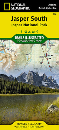 Buy map Jasper, South, Map 902 by National Geographic Maps