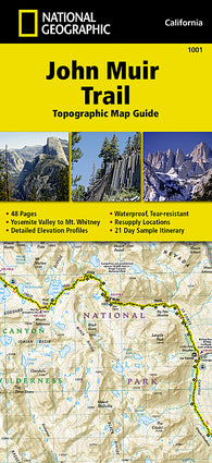 Buy map John Muir Trail Topographic Map Guide by National Geographic Maps