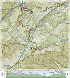 Appalachian Trail Topographic Map Guide, Davenport Gap to Damascus by National Geographic Maps - Back of map