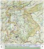 Appalachian Trail Map Guide, Damascus to Bailey Gap by National Geographic Maps - Back of map