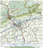 Appalachian Trail Topographic Map Guide, Swatara Gap to Delaware Water Gap by National Geographic Maps - Back of map