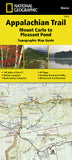 Buy map Appalachian Trail Topographic Map Guide, Mount Carlo to Pleasant Pond by National Geographic Maps
