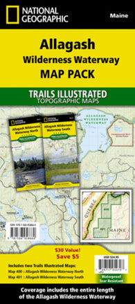 Buy map Allagash Wilderness Waterway [Map Pack Bundle]