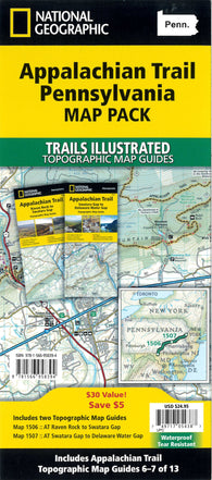 Buy map Appalachian Trail: Pennsylvania [Map Pack Bundle]