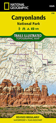 Buy map Canyonland National Park Trails