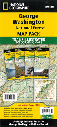 Buy map George Washington National Forest [Map Pack Bundle]