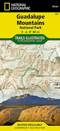 Buy map Guadalupe Mountains National Park, Map 203