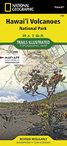 Buy map Hawaii Volcanoes National Park