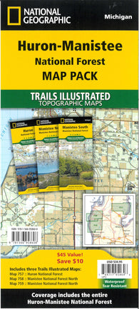 Buy map Huron-Manistee National Forest [Map Pack Bundle]