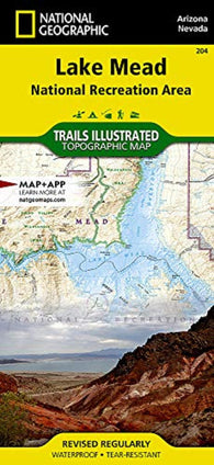 Buy map Lake Mead National Recreation Area
