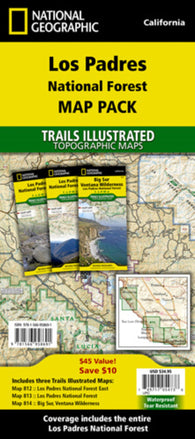 Buy map Los Padres National Forest [Map Pack Bundle]