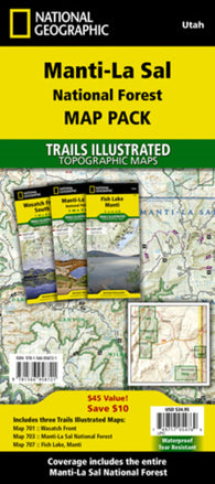 Buy map Manti-La Sal National Forest [Map Pack Bundle]