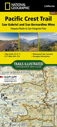 Buy map Pacific Crest Trail [Vasquez Rocks to San Gorgonio Pass]
