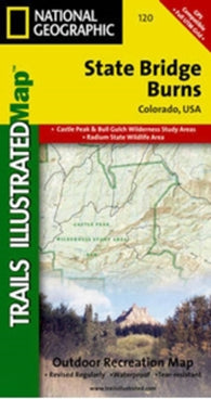Buy map State Bridge and Burns, Colorado, Map 120