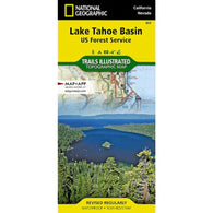 Buy map Lake Tahoe Basin, Map 803