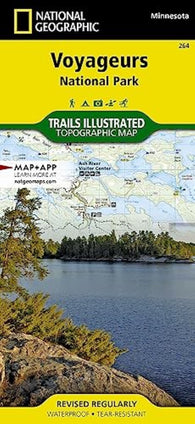 Buy map Voyageurs National Park