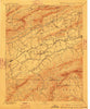 Abingdon Virginia Historical topographic map, 1:125000 scale, 30 X 30 Minute, Year 1894