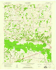Adair Tennessee Historical topographic map, 1:24000 scale, 7.5 X 7.5 Minute, Year 1959