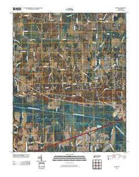 Adair Tennessee Historical topographic map, 1:24000 scale, 7.5 X 7.5 Minute, Year 2010