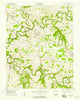 Adams Tennessee Historical topographic map, 1:24000 scale, 7.5 X 7.5 Minute, Year 1957
