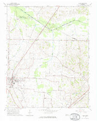 Alamo Tennessee Historical topographic map, 1:24000 scale, 7.5 X 7.5 Minute, Year 1964