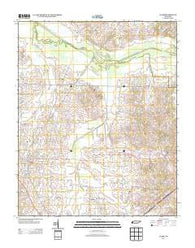 Alamo Tennessee Historical topographic map, 1:24000 scale, 7.5 X 7.5 Minute, Year 2013