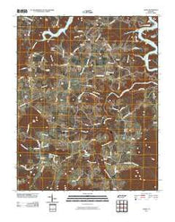 Alpine Tennessee Historical topographic map, 1:24000 scale, 7.5 X 7.5 Minute, Year 2010