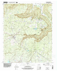 Altamont Tennessee Historical topographic map, 1:24000 scale, 7.5 X 7.5 Minute, Year 1997