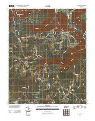Altamont Tennessee Historical topographic map, 1:24000 scale, 7.5 X 7.5 Minute, Year 2010