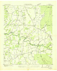 Alto Tennessee Historical topographic map, 1:24000 scale, 7.5 X 7.5 Minute, Year 1936