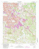 Antioch Tennessee Historical topographic map, 1:24000 scale, 7.5 X 7.5 Minute, Year 1968