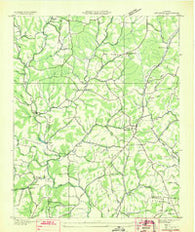 Appleton Tennessee Historical topographic map, 1:24000 scale, 7.5 X 7.5 Minute, Year 1936