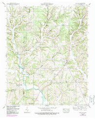 Appleton Tennessee Historical topographic map, 1:24000 scale, 7.5 X 7.5 Minute, Year 1950