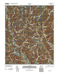 Appleton Tennessee Historical topographic map, 1:24000 scale, 7.5 X 7.5 Minute, Year 2010
