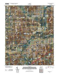 Arlington Tennessee Historical topographic map, 1:24000 scale, 7.5 X 7.5 Minute, Year 2010