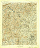Asheville North Carolina Historical topographic map, 1:125000 scale, 30 X 30 Minute, Year 1901