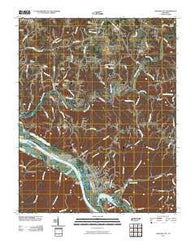 Ashland City Tennessee Historical topographic map, 1:24000 scale, 7.5 X 7.5 Minute, Year 2010