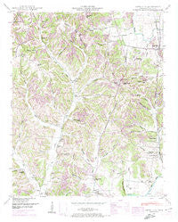 Aspen Hill Tennessee Historical topographic map, 1:24000 scale, 7.5 X 7.5 Minute, Year 1948