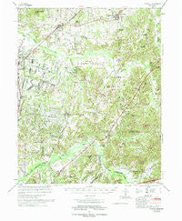 Atwood Tennessee Historical topographic map, 1:62500 scale, 15 X 15 Minute, Year 1977