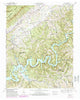 Ausmus Tennessee Historical topographic map, 1:24000 scale, 7.5 X 7.5 Minute, Year 1952
