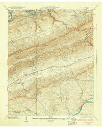 Avondale Tennessee Historical topographic map, 1:24000 scale, 7.5 X 7.5 Minute, Year 1939