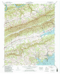 Avondale Tennessee Historical topographic map, 1:24000 scale, 7.5 X 7.5 Minute, Year 1979