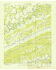 Back Valley Tennessee Historical topographic map, 1:24000 scale, 7.5 X 7.5 Minute, Year 1935