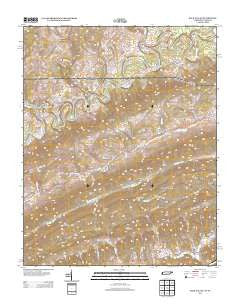 Back Valley Tennessee Historical topographic map, 1:24000 scale, 7.5 X 7.5 Minute, Year 2013