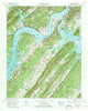 Bacon Gap Tennessee Historical topographic map, 1:24000 scale, 7.5 X 7.5 Minute, Year 1968
