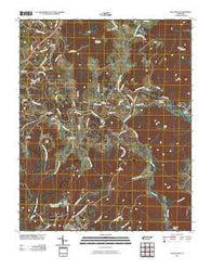 Bald Knob Tennessee Historical topographic map, 1:24000 scale, 7.5 X 7.5 Minute, Year 2010