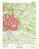 Bartlett Tennessee Historical topographic map, 1:62500 scale, 15 X 15 Minute, Year 1960