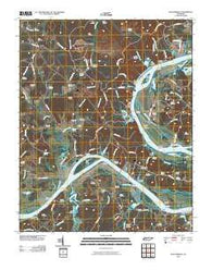 Bath Springs Tennessee Historical topographic map, 1:24000 scale, 7.5 X 7.5 Minute, Year 2010
