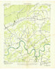 Bean Station Tennessee Historical topographic map, 1:24000 scale, 7.5 X 7.5 Minute, Year 1935
